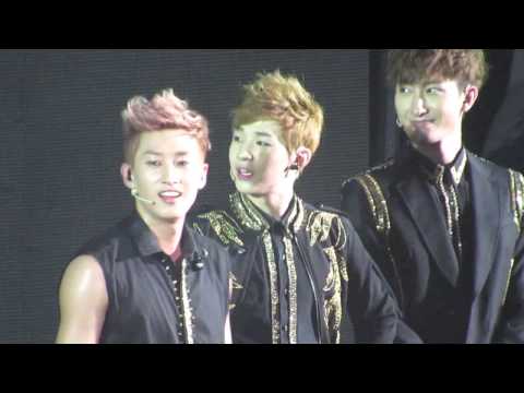 [fancam] 230413 Super Show 5 in Argentina - Intro / speaking spanish.