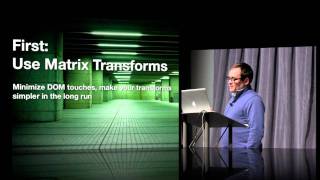 Stephen Woods: Creating Responsive HTML5 Touch Interfaces