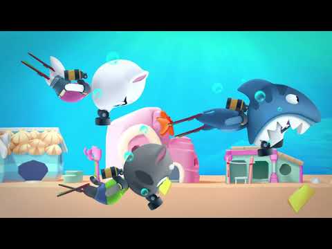 🦈 Shark Hank’s Underwater Adventure – Talking Tom Gold Run NEW UPDATE Gameplay