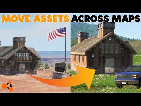 Moving Assets Between Maps in BeamNG.drive