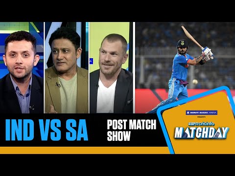 Matchday LIVE: CWC23: Match 37 - India thrash South Africa by 243 runs!