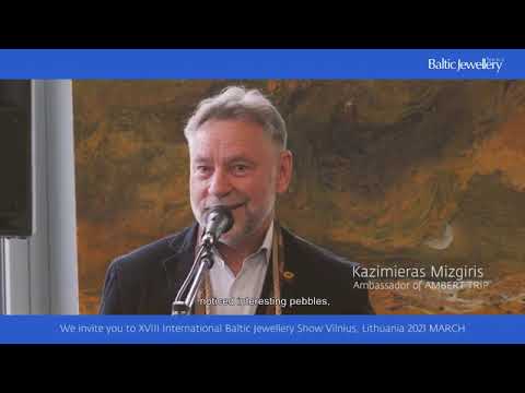 XVII International Baltic Jewellery Show Vilnius, Lithuania / Amber Trip 2020