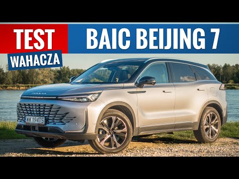 BAIC Beijing 7 2024 - REVIEW interior, exterior, POV test drive, LED at night