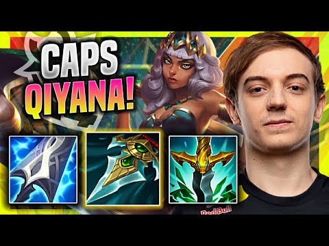 CAPS IS SO CLEAN WITH QIYANA! - G2 Caps Plays Qiyana MID vs Ryze! | Season 11