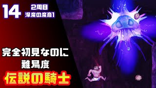 【帰ってきた魔界村2周目】完全初見なのに難易度伝説の騎士【実況】14