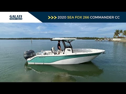 Sea Fox 266 Commander video