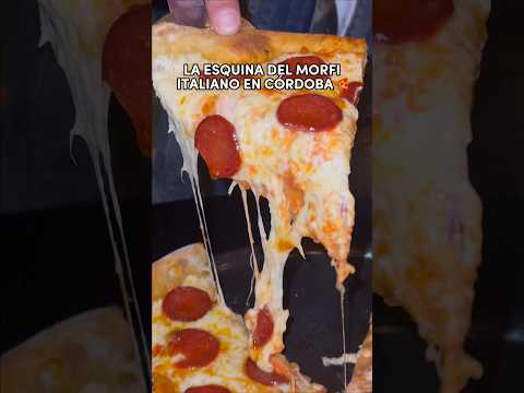LA ESQUINA DEL MORFI ITALIANO EN CÓRDOBA 🍕@lacamorradealberdi 🙌