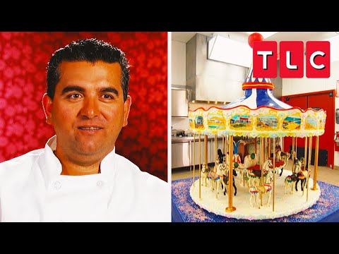Creating the Ultimate Carousel Cake | Cake Boss | TLC