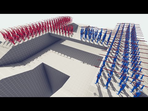 50x vs 50x RANGED UNITS TOURNAMENT - TABS - Totally Accurate Battle Simulator