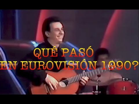 EUROVISION 1990 AZUCAR MORENO * THE GUITARIST EXPLAINS WHAT HAPPENED!