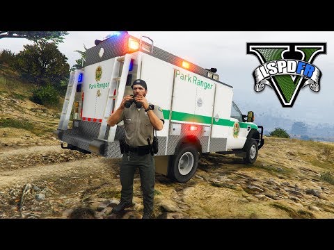 GTA 5 LSPDFR - Park Ranger with Ford F550 Truck