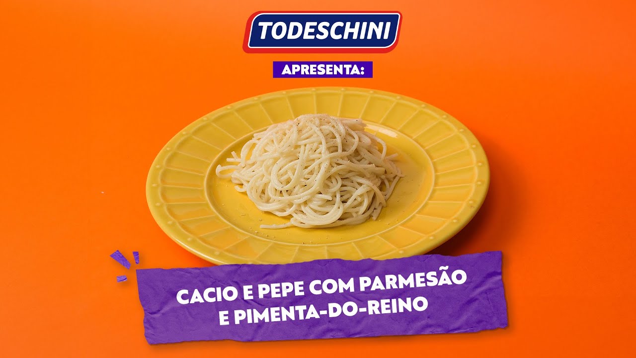 Cacio e Pepe com Parmesão e Pimenta-do-Reino
