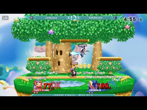 Sink or Swim 94 Losers Finals - JumboJack (Diddy Kong) vs SAK|Stroder (Greninja)
