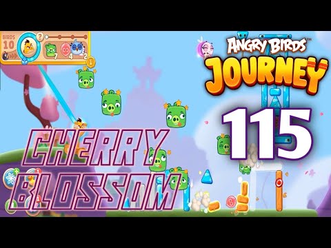 Cherry 🍒 Blossom ( Level 651 - Level 655) || Angry Birds Journey (2025 Update )/ Android Gameplay 🎮