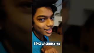 BENGU THE ARGENTINA FAN 😂🇦🇷
