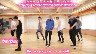 Download lagu GOT7 A Dance Practice [Eng Sub   Rom   Han] Color Coded mp3