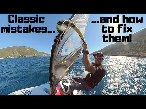 Classic problems and how to fix them! Ideal for for intermediate/advanced windsurfers!
