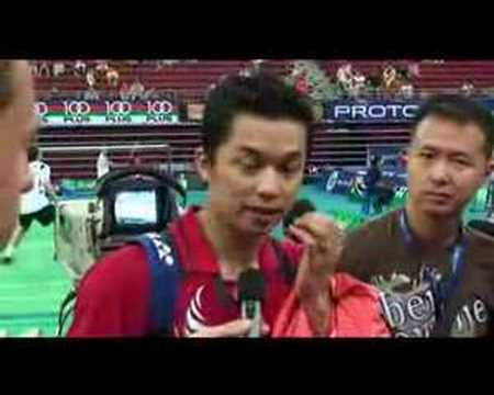 Interview of Taufik Hidayat