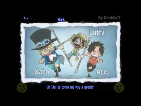 One Piece Film Z  Ending-Bad Reputation - Karaoke - Sub Español
