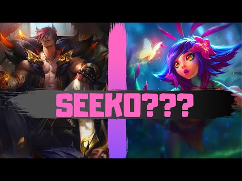 SETT AND NEEKO- League of legends MEME PLAYS