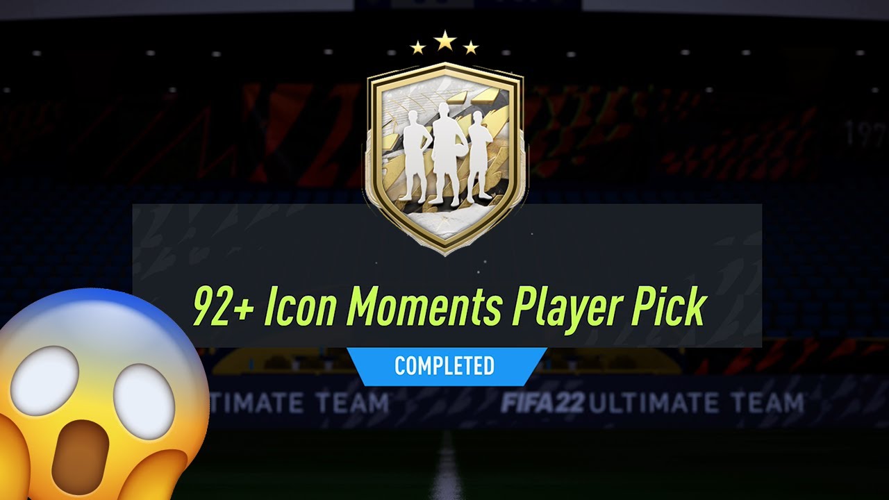 NEW 92+ ICON MOMENTS PLAYER PICK SBC COMPLETE! FIFA 22 ULTIMATE TEAM