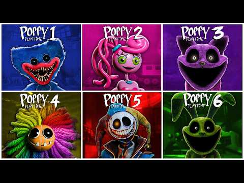 Poppy Playtime: Chapter 1, 2, 3, 4, 5 & 6 Mobile Full Gameplay Walkthrough & Ending | Poppy 5 Mobile