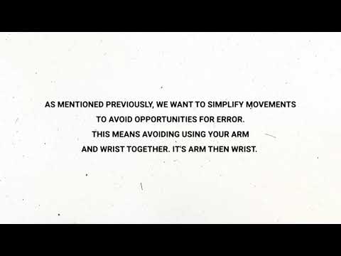 #8 Intro to Wrist and Arm Together - The Fundamentals of Aim by Aiming.Pro