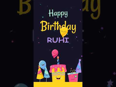 Happy Birthday RUhi