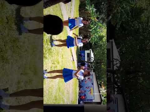 hermoso baile de las Alumnas del C.E cantón progreso ..en Torola morazan
