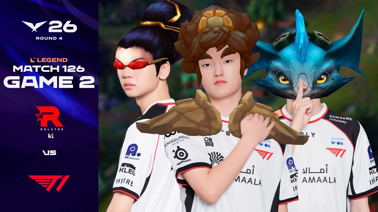 밴픽 서커스 | KT vs T1 게임 2 하이라이트 | 2026 LCK