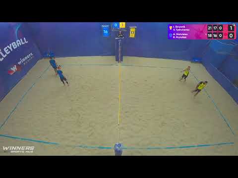 12:15 I. Skrynnik / V. Tyshchenko - A. Matvieiev / R. Prytuliak 08.11.2022 |Winners Beach Volleyball