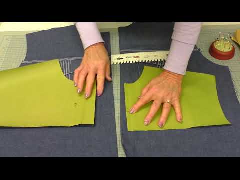 JEANS Front Placket Cutting & Sewing - Lilo Siegel