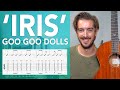 'IRIS' Guitar Lesson Tutorial - Goo Goo Dolls // Standard tuning, open chords