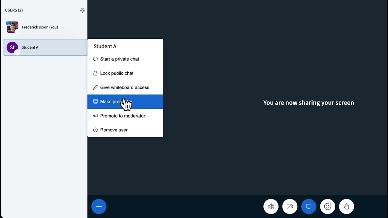 Workaround for screen sharing not stopping