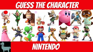Nintendo Character Quiz - Trivia game with 50 questions