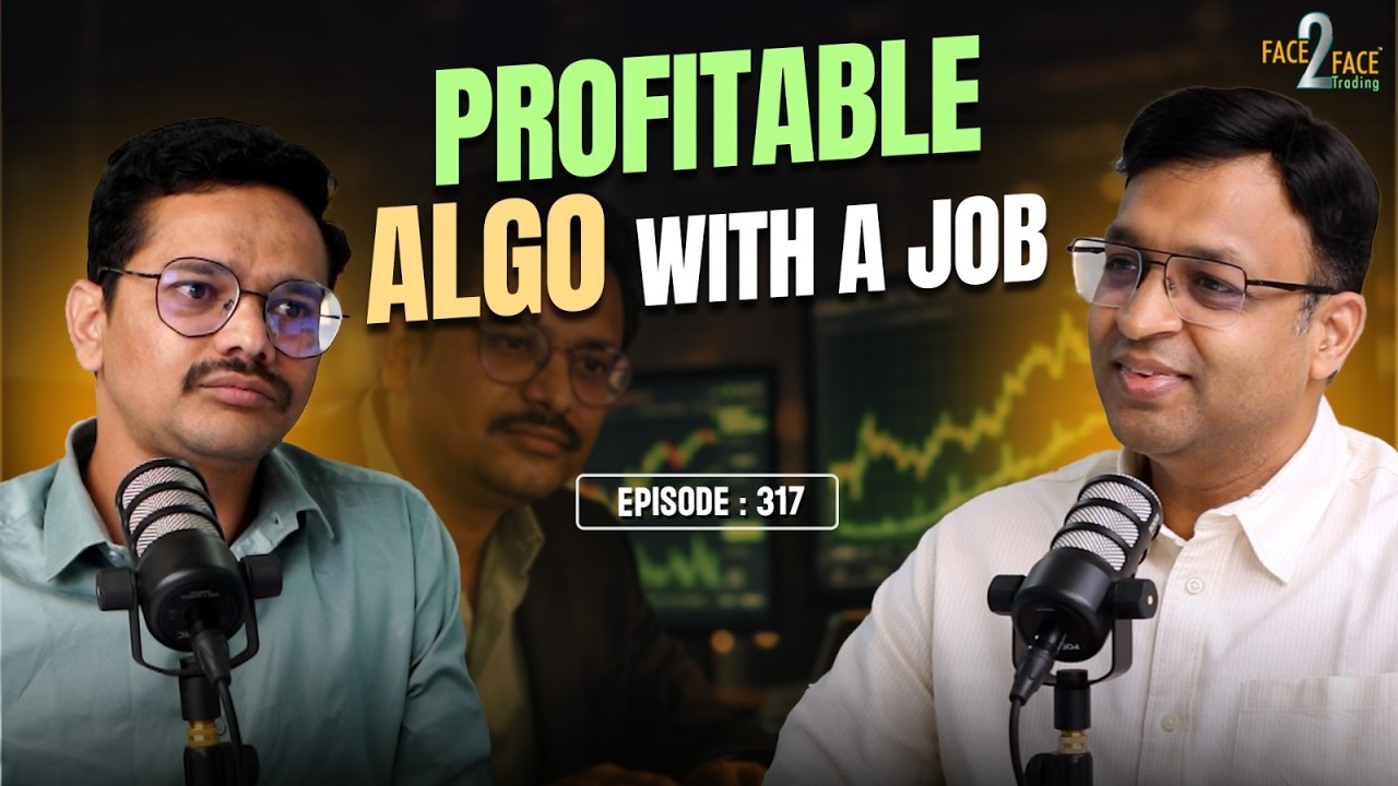 How He Built a Profitable Options Algo System ? #Face2Face with Ashish