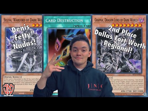 2nd Place Dallas Fort Worth TX Regional Dark World Deck Profile! ft. Denis "Fetty" Nadas