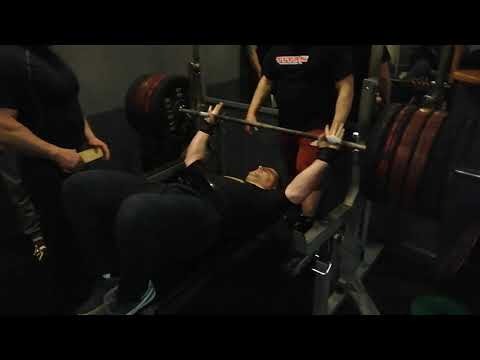 Przygotowania do sezonu 2021 bench press EQ Dawid Rapta 280kg