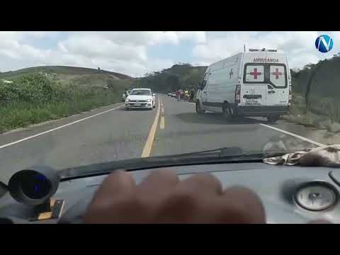 Acidente em São Domingos do Norte, no ES 