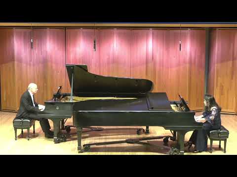 Tim and Rumi Smith play Tico-Tico no Fubá for 2 pianos