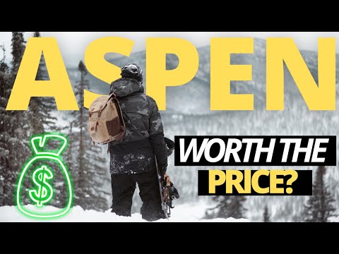 Snowboarding The MOST EXPENSIVE SKI TOWN In AMERICA | Aspen, CO (OVERPRICED?)