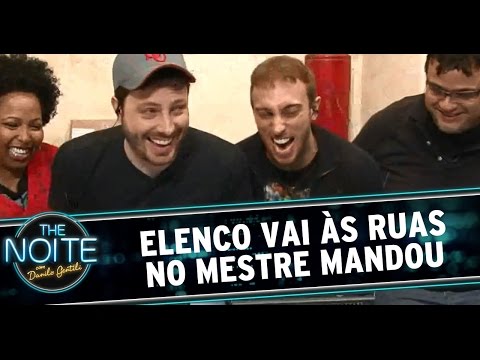 The Noite (01/10/14) - Mestre Mandou com elenco do The Noite