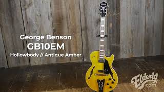 Video thumbnail for Instrumental Demo: Ibanez George Benson GB10EM Hollowbody Guitar @ elderly.com by Elderly Instruments