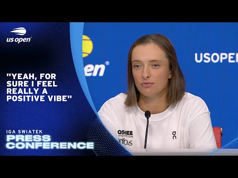 Iga Świątek Press Conference |  2025 US Open Pre-Event