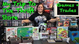Video Game Finds - Thrift Store Scores Plus a Local Trade (Nintendo, Xbox, PlayStation and More!)