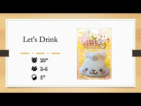 Let's Drink! - Review by 【Livi is whispering 】｜Formosa Board Game Alliance