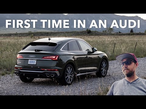 My First Audi Drive Ever With The SQ5 Sportback!