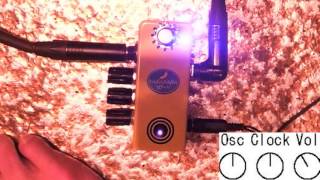 Video thumbnail for 【BANANANA effects】"POROROKA" Sensor Controled Oscillating Fuzz Wah Pedal by BanananaEffects