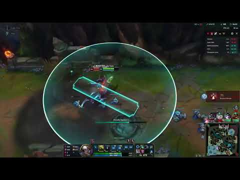 League of Legends - Unexpected kill on Akali. (Zyra vs Akali)