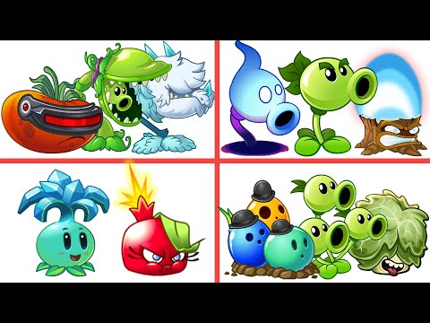 PvZ 2 4 Super Team Plants Vs Team Zombies Part 31 - Team So OP !!!